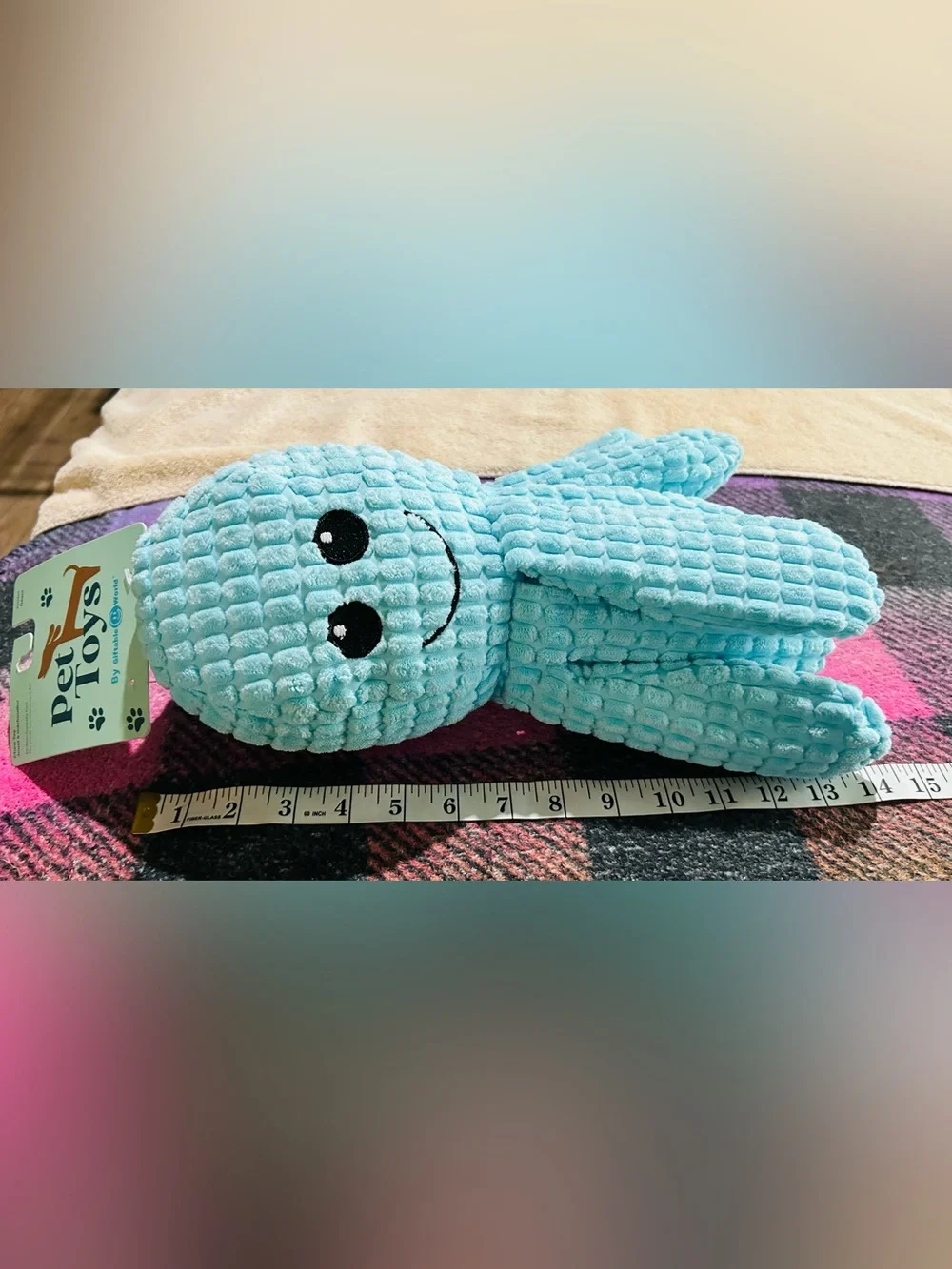 Octopus Plush Dog Toy NWT